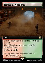 Temple of Abandon [Extended Artwork Foil]