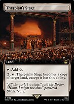 Thespian's Stage [Extended Artwork Foil]