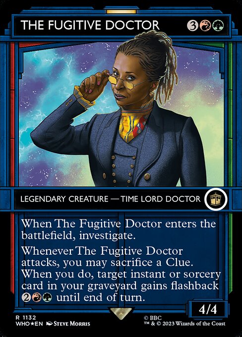 The Fugitive Doctor [Borderless Showcase Foil]