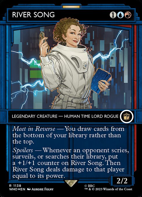 River Song [Borderless Showcase Foil]