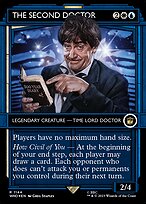The Second Doctor [Borderless Showcase Foil]