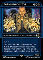 The Ninth Doctor [Borderless Showcase Foil]