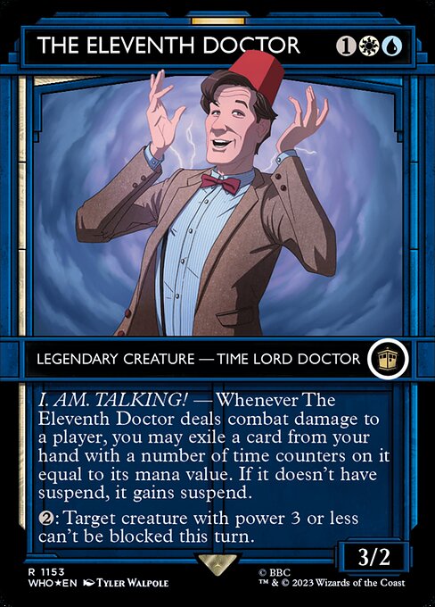 The Eleventh Doctor [Borderless Showcase Foil]