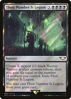 Their Number Is Legion [Foil]