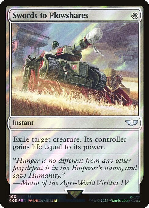 Swords to Plowshares [Foil]