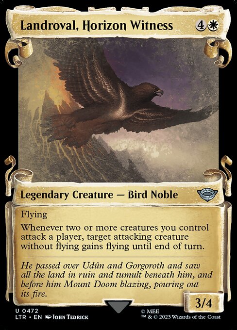 Landroval, Horizon Witness [Showcase Foil]