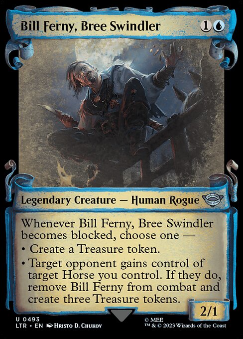 Bill Ferny, Bree Swindler [Showcase Foil]