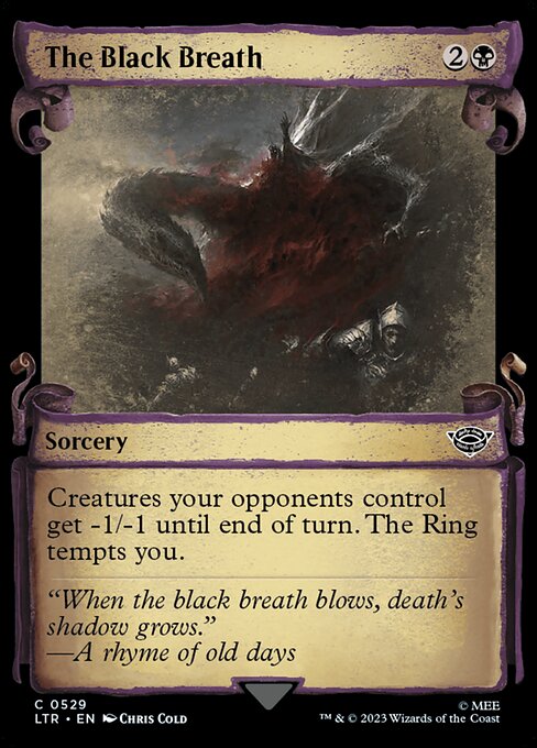 The Black Breath [Showcase Foil]