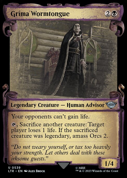 Gríma Wormtongue [Scroll Showcase]