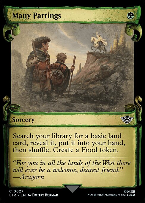 Many Partings [Showcase Foil]