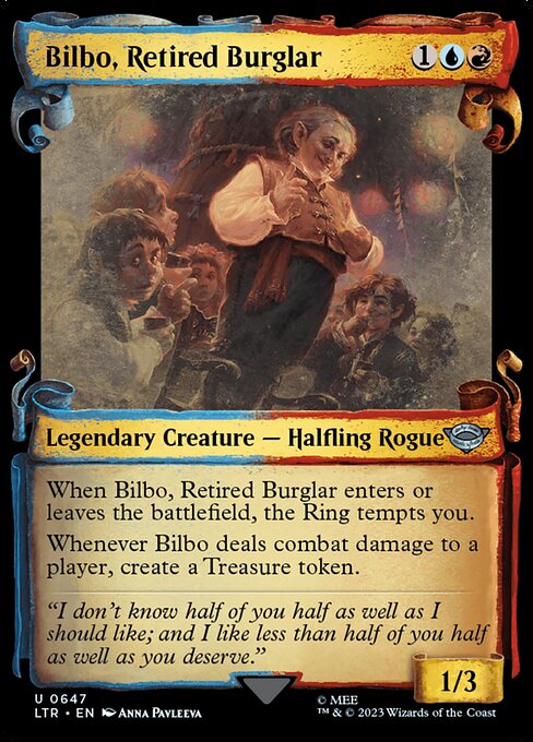 Bilbo, Retired Burglar [Showcase Foil]