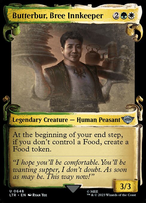 Butterbur, Bree Innkeeper [Showcase Foil]