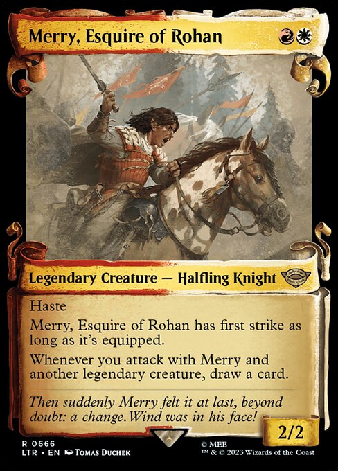 Merry, Esquire of Rohan [Showcase Foil]