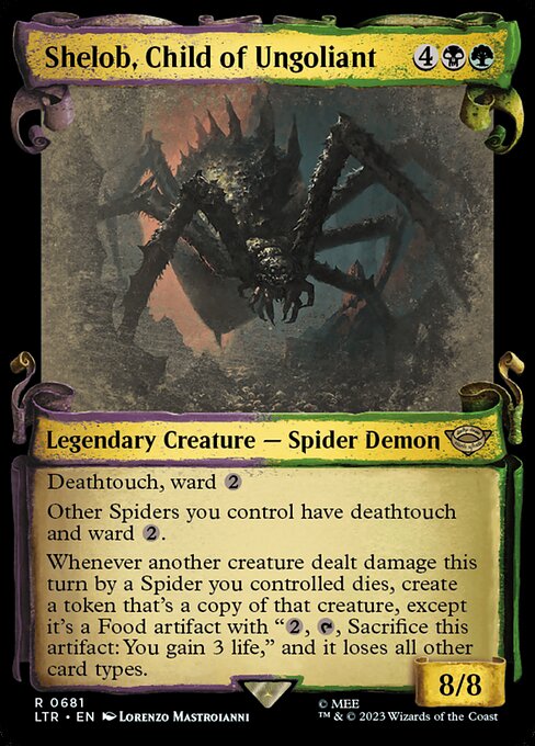 Shelob, Child of Ungoliant [Scroll Showcase]
