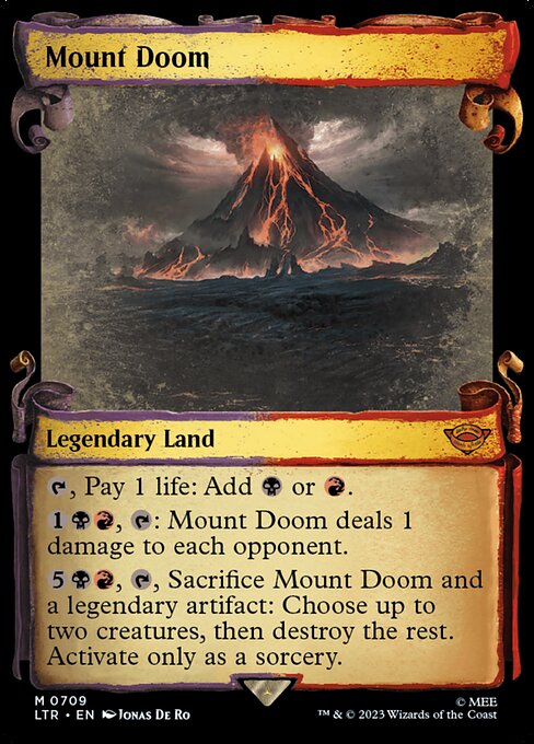 Mount Doom [Showcase Foil]