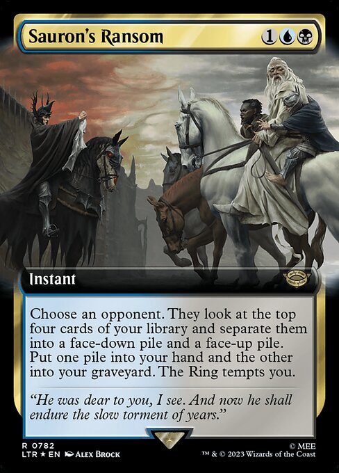 Sauron's Ransom [Extended Surge Foil]