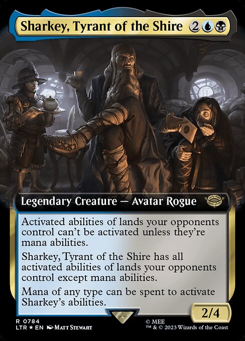 Sharkey, Tyrant of the Shire [Extended Surge Foil]