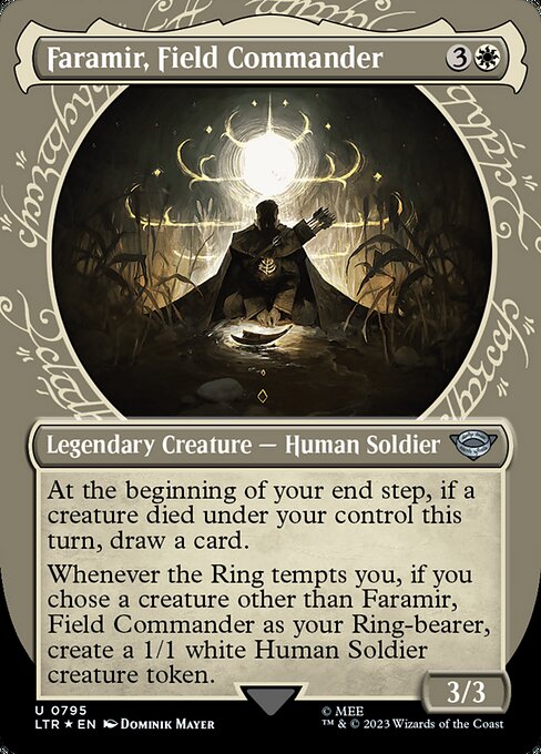 Faramir, Field Commander [Ring Showcase Surge Foil]