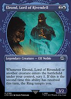 Elrond, Lord of Rivendell [Ring Showcase Surge Foil]