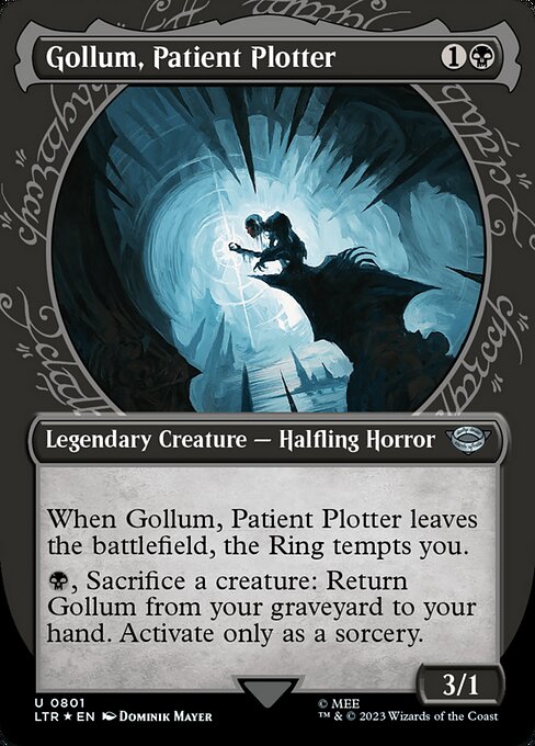 Gollum, Patient Plotter [Ring Showcase Surge Foil]