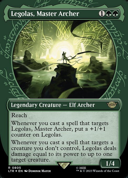 Legolas, Master Archer [Ring Showcase Surge Foil]