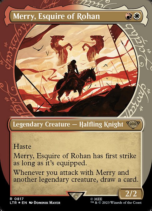 Merry, Esquire of Rohan [Ring Showcase Surge Foil]
