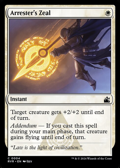 Arrester's Zeal [Foil]
