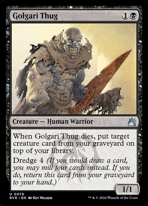Golgari Thug [Foil]