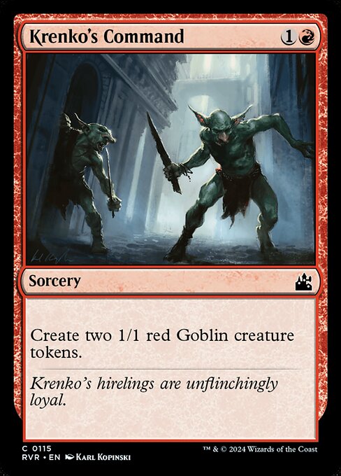 Krenko's Command [Foil]