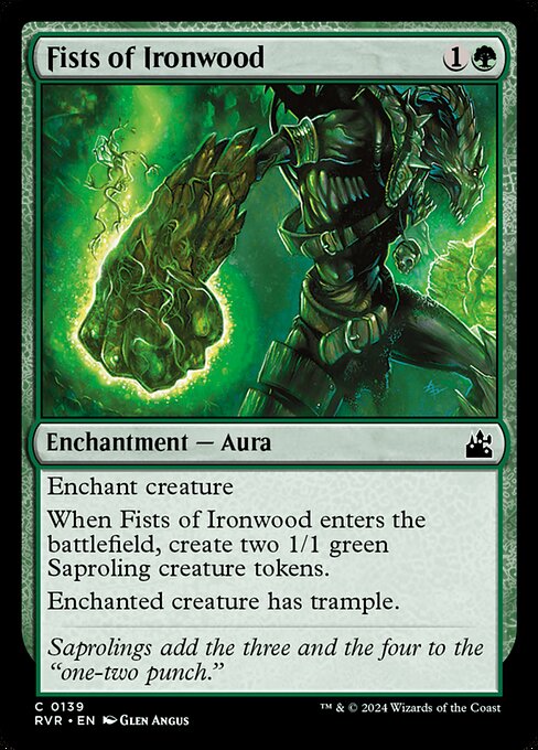 Fists of Ironwood [Foil]