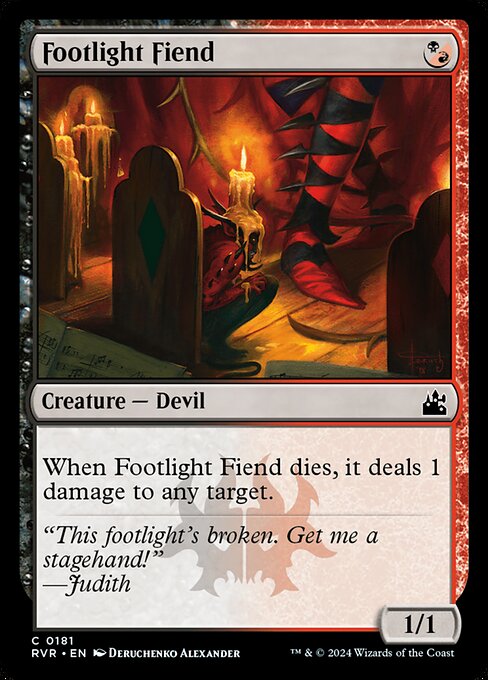 Footlight Fiend [Foil]