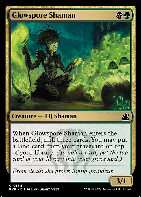 Glowspore Shaman [Foil]