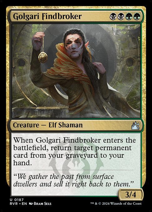 Golgari Findbroker [Foil]
