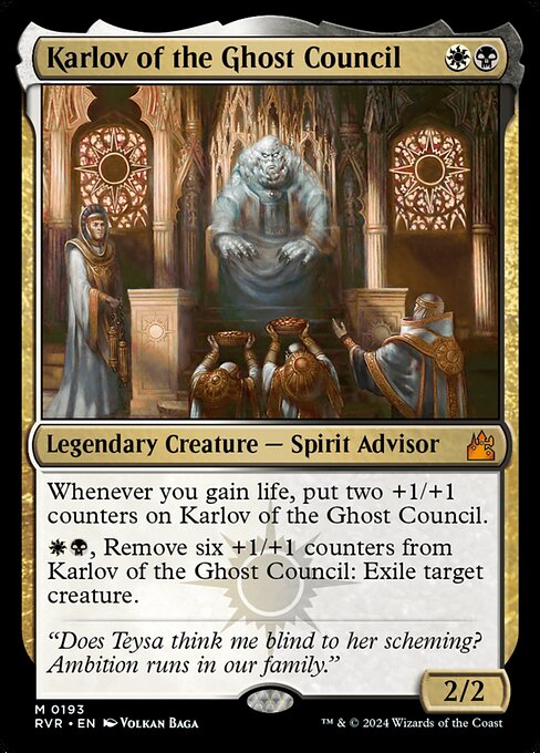 Karlov of the Ghost Council [Foil]