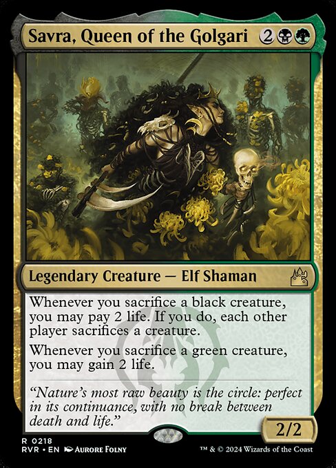 Savra, Queen of the Golgari [Foil]