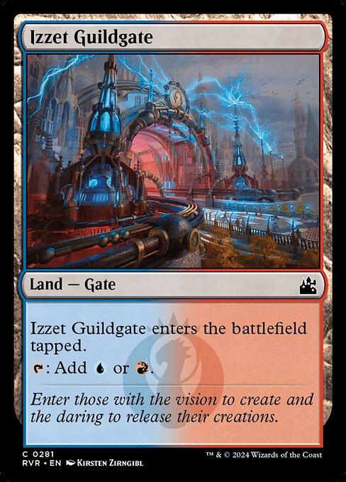 Izzet Guildgate [Foil]