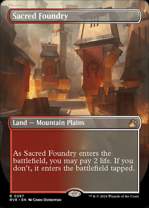 Sacred Foundry [Borderless Foil]