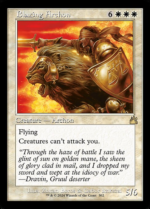 Blazing Archon [Retro Frame Foil]