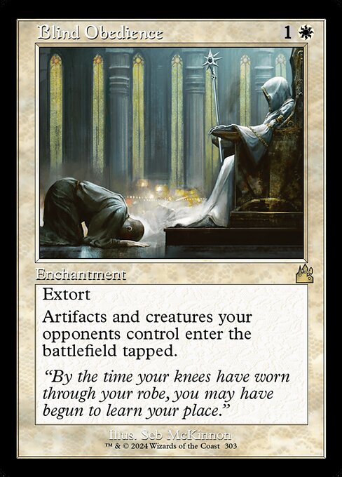 Blind Obedience [Retro Frame Foil]