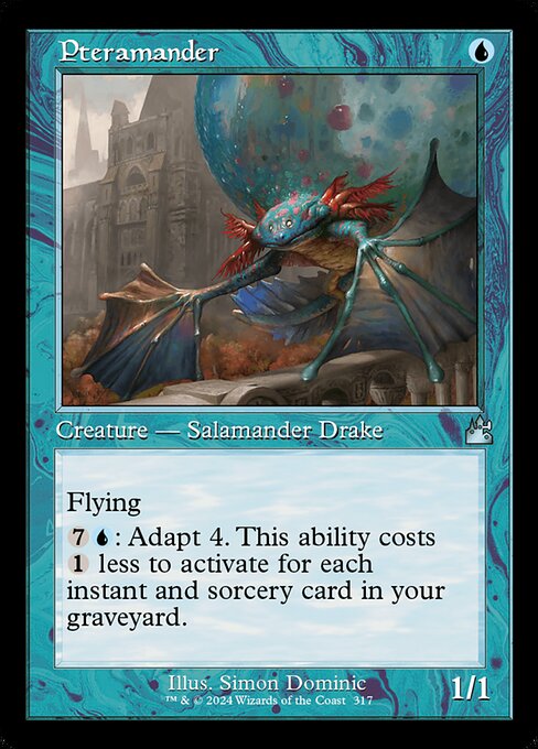 Pteramander [Retro Frame Foil]