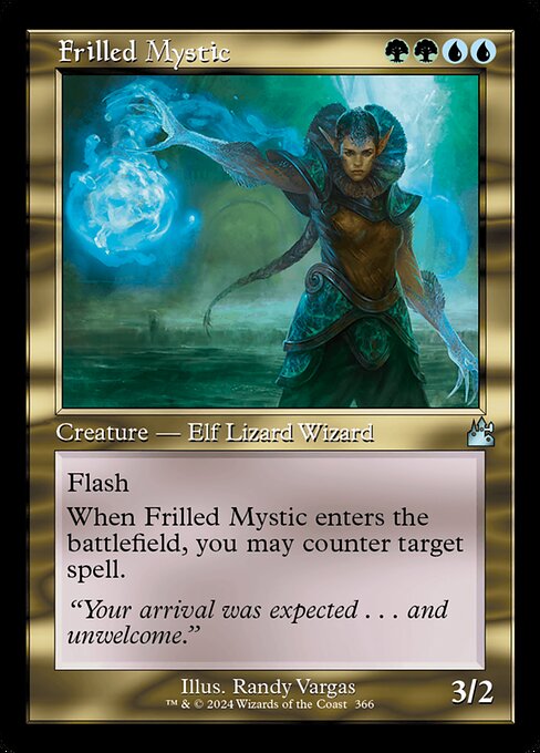 Frilled Mystic [Retro Frame Foil]