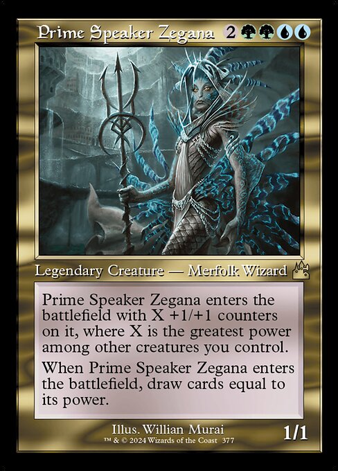 Prime Speaker Zegana [Retro Frame Foil]