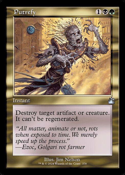 Putrefy [Retro Frame Foil]