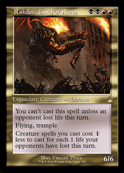 Rakdos, Lord of Riots [Retro Frame]