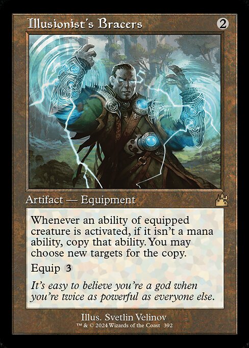 Illusionist's Bracers [Retro Frame Foil]