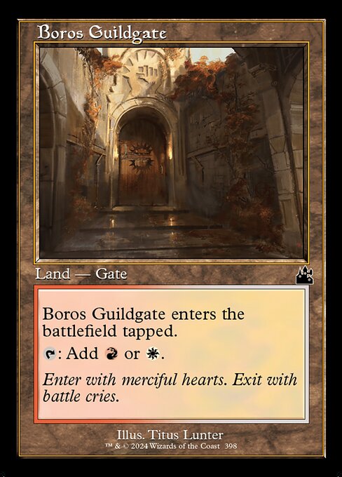 Boros Guildgate [Retro Frame Foil]