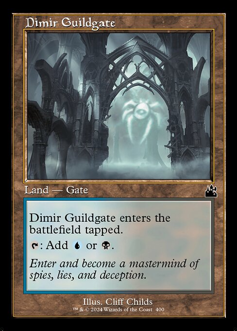 Dimir Guildgate [Retro Frame Foil]