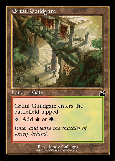 Gruul Guildgate [Retro Frame]