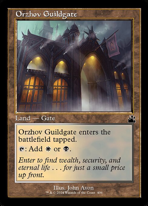 Orzhov Guildgate [Retro Frame Foil]