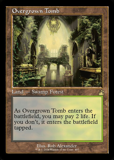 Overgrown Tomb [Retro Frame]